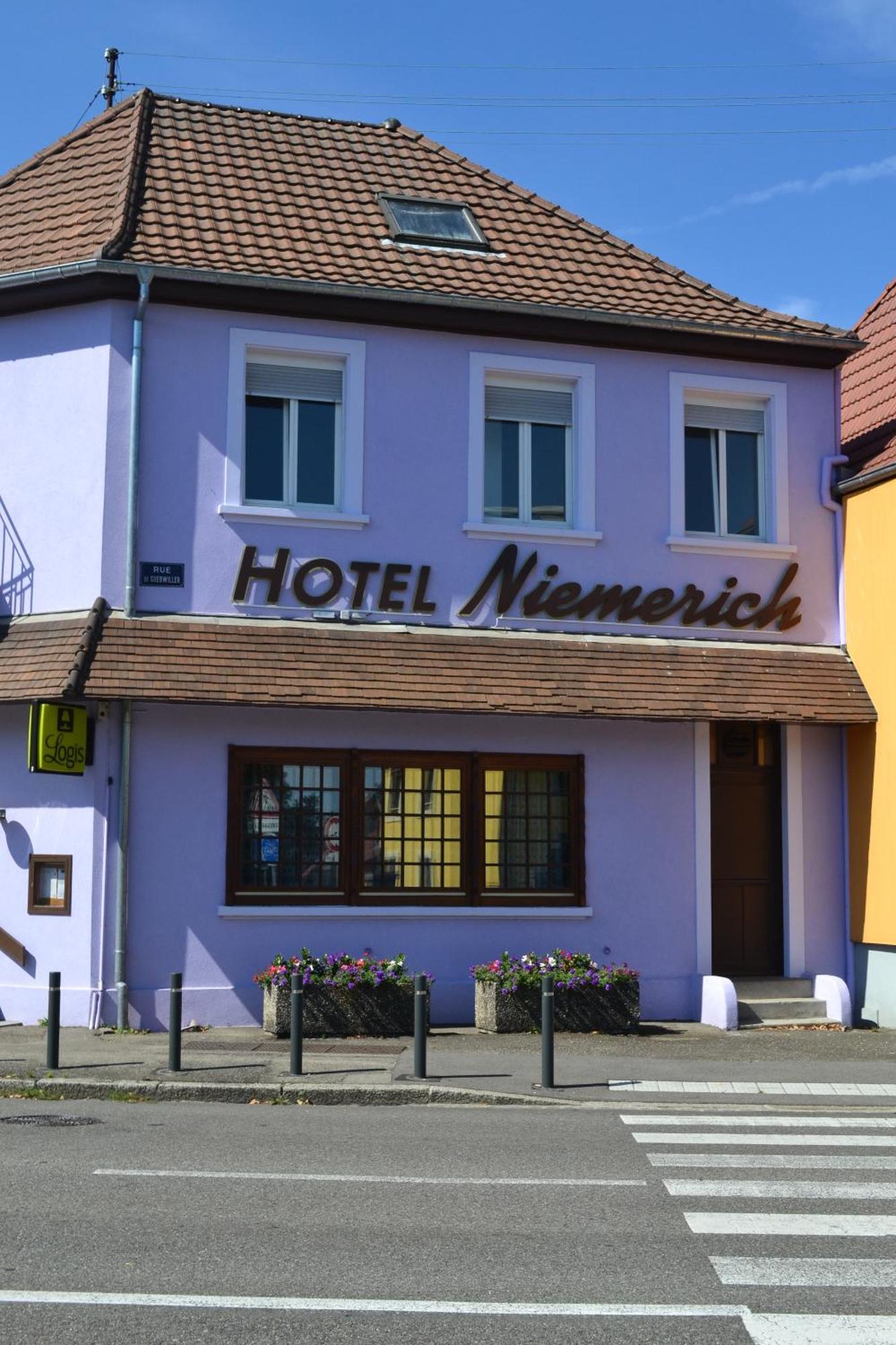 Hotel Restaurant Niemerich Pulversheim Exterior foto